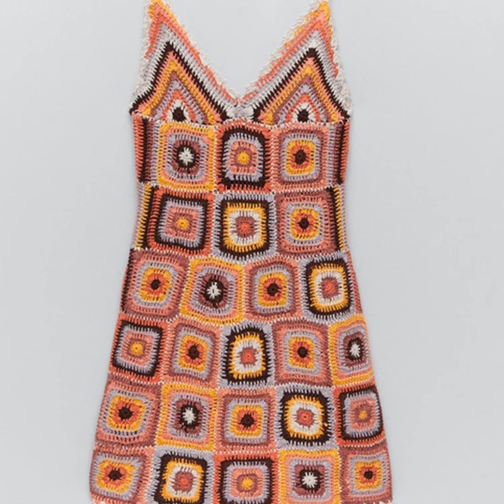 Zara Crochet Dress